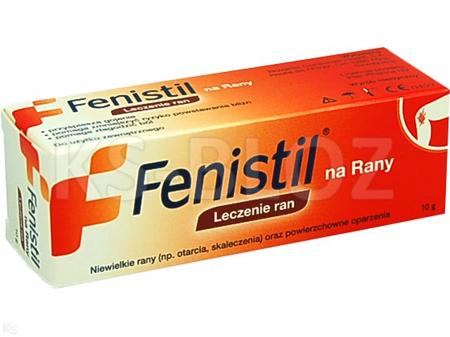 Fenistil Żel na rany interakcje ulotka żel - 10 g