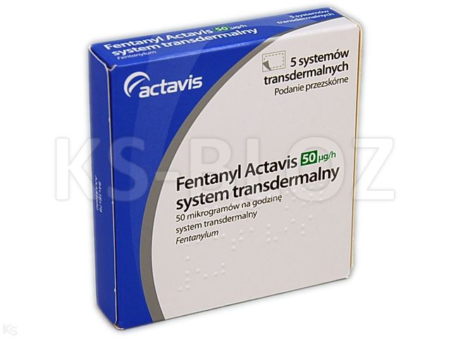 Fentanyl Actavis interakcje ulotka system transdermalny,plaster 0,05 mg/h (8,25 mg) 5 szt.
