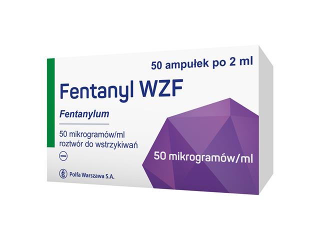 Fentanyl WZF interakcje ulotka roztwór do wstrzykiwań 100 mcg/2ml 50 amp. po 2 ml