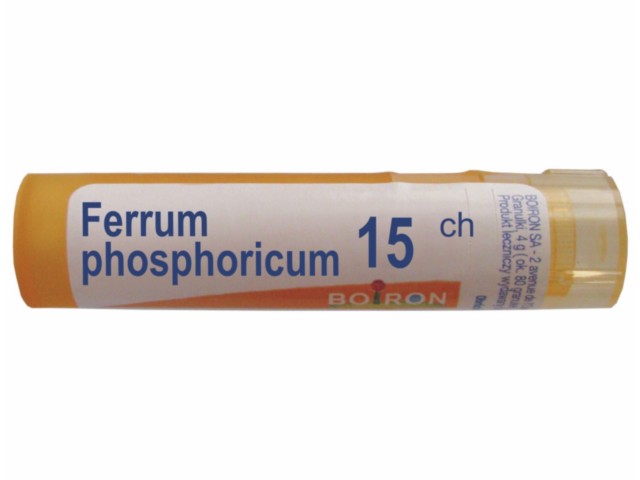 Ferrum Phosphoricum 15 CH interakcje ulotka granulki  4 g