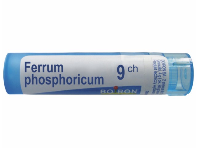 Ferrum Phosphoricum 9 CH interakcje ulotka granulki  4 g
