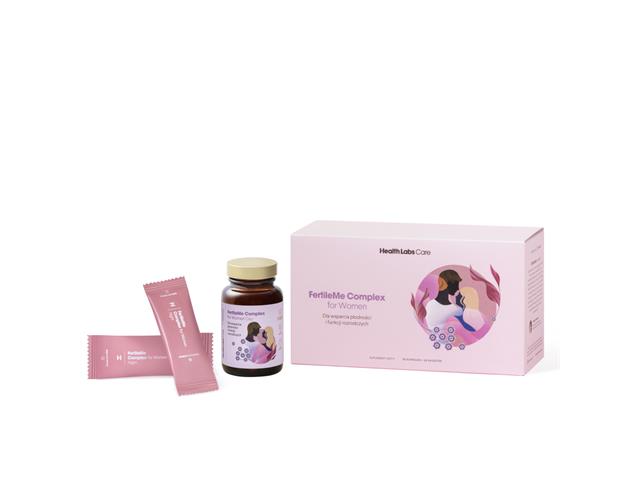 FertileMe Complex for Women Night + Day interakcje ulotka zestaw - 30 sasz. + 30 kaps.