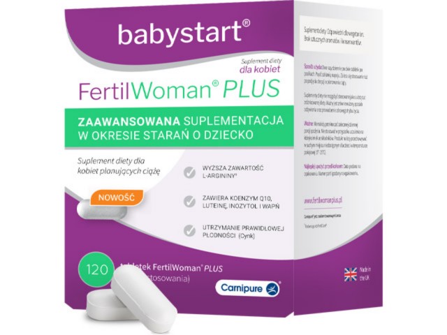 Fertilwoman Plus interakcje ulotka tabletki - 120 tabl. (8 blist. po 15 tabl.)