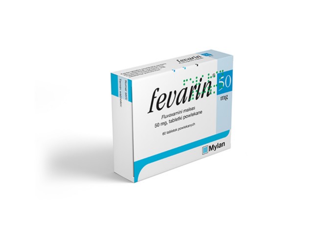 Fevarin interakcje ulotka tabletki powlekane 50 mg 60 tabl.