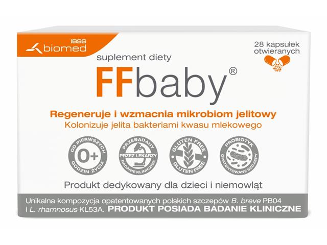 FFbaby interakcje ulotka kapsułki  28 kaps.