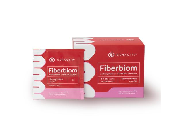 Fiberbiom interakcje ulotka proszek - 15 sasz. po 6 g