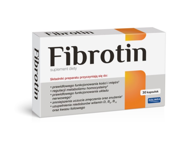 Fibrotin interakcje ulotka kapsułki  30 kaps.