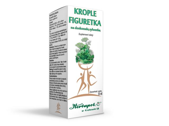 Figuretka Krople interakcje ulotka płyn  35 ml