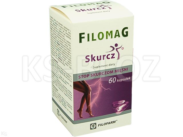 Filomag Skurcz interakcje ulotka   60 kaps.