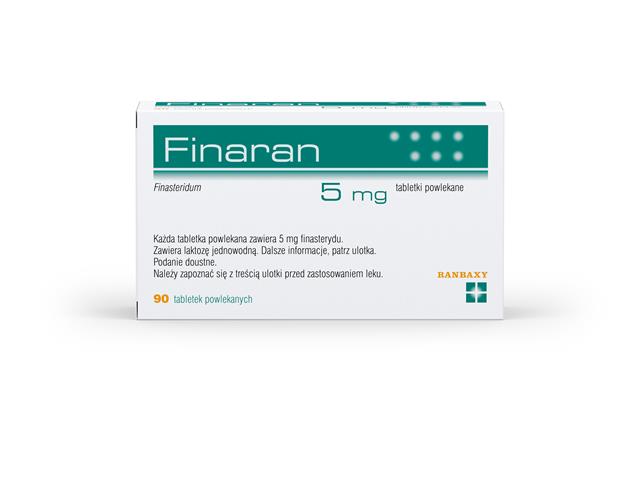 Finaran interakcje ulotka tabletki powlekane 5 mg 90 tabl. | 6 blist.po 15 szt.