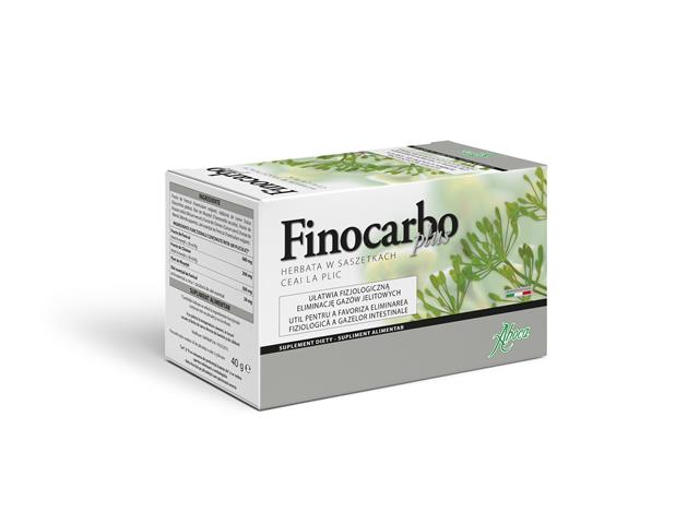Finocarbo Plus interakcje ulotka herbata  20 toreb.