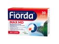 Fiorda Max Md interakcje ulotka pastylki do ssania  30 pastyl.