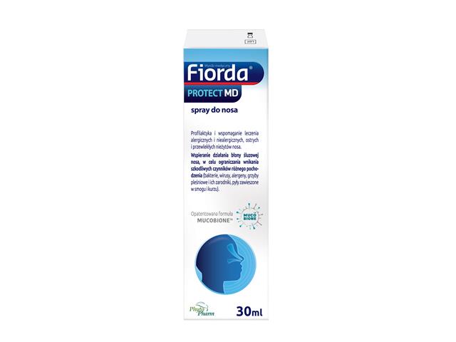 Fiorda Protect Md Spray do nosa interakcje ulotka spray do nosa - 30 ml