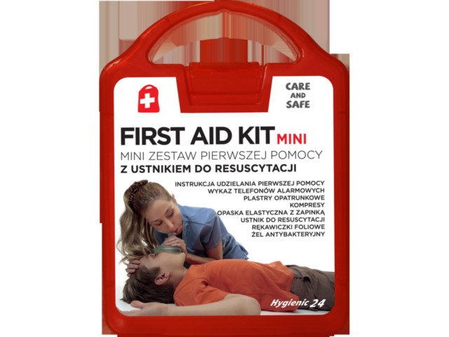 First Aid Kit Zestaw mini zestaw pierwszej pomocy interakcje ulotka zestaw - 1 szt. (pudeł.)