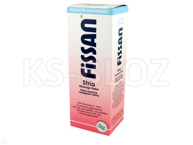 Fissan Maść przeciw rozstępom interakcje ulotka   100 ml