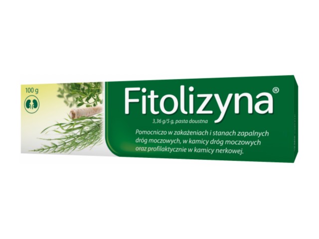 Fitolizyna interakcje ulotka pasta doustna  100 g | tuba