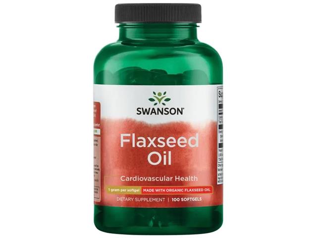 Flaxseed Oil Olej z siemienia lnianego interakcje ulotka kapsułki  100 kaps.