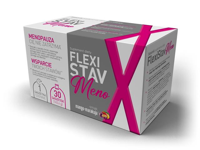 Flexistav Meno interakcje ulotka saszetka  30 sasz.