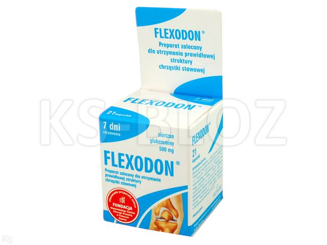 Flexodon interakcje ulotka kapsułki 500 mg 21 kaps.