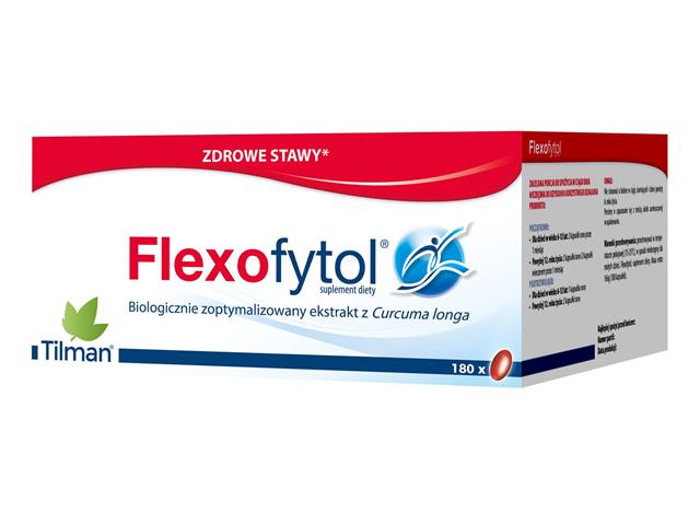 Flexofytol interakcje ulotka kapsułki  180 kaps.