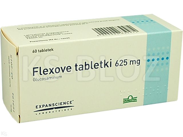 Flexove 625 mg interakcje ulotka tabletki 625 mg 