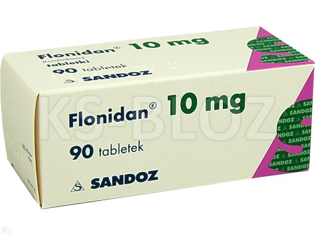 Flonidan interakcje ulotka tabletki 10 mg 90 tabl. | 9 blist.po 10 szt.