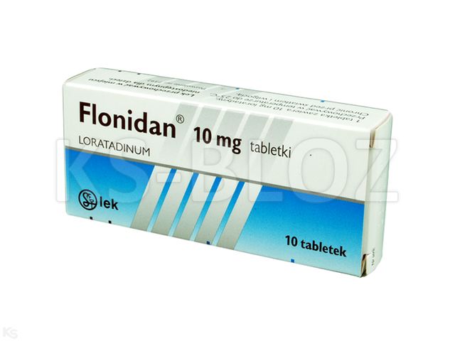 Flonidan interakcje ulotka tabletki 10 mg 10 tabl.