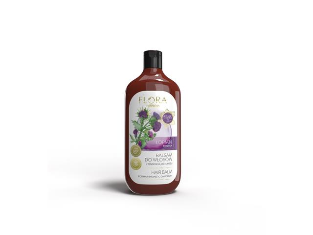 Flora By Ecos Lab Łopian Balsam do włosów łopian interakcje ulotka balsam  500 ml