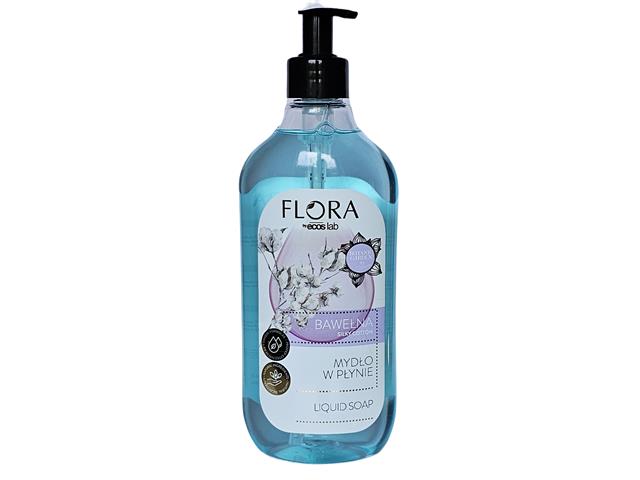 Flora By Ecos Lab Mydło w płynie bawełna interakcje ulotka mydło płynne  500 ml