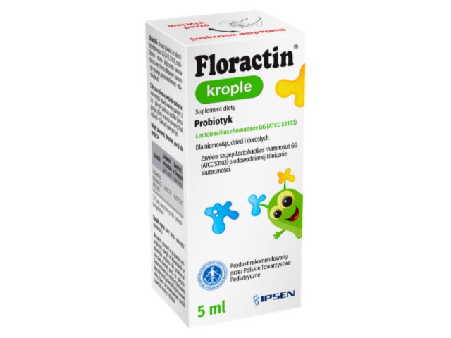 Floractin Krople interakcje ulotka krople doustne  5 ml (but.z zakrapl.)