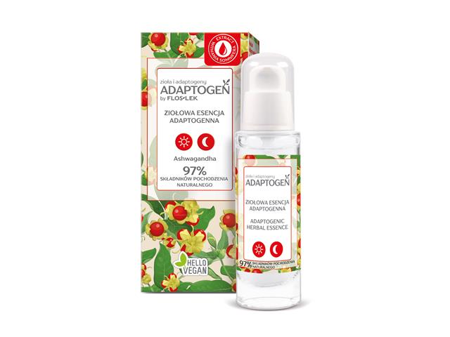 FLOS-LEK ADAPTOGEN zioła i adaptogeny Ziołowa esencja adaptogenna interakcje ulotka emulsja - 30 ml
