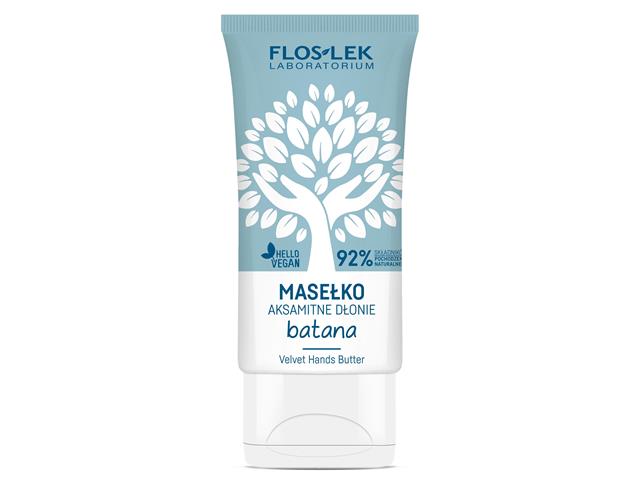 FLOS-LEK AKSAMITNE DŁONIE Masełko Batana interakcje ulotka   50 ml