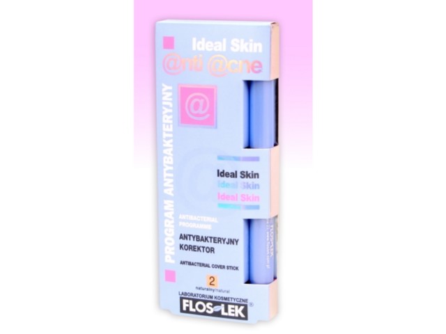 Flos-Lek Anti Acne Ideal Skin Korektor antybakteryjny naturalny 2 interakcje ulotka   1 szt.
