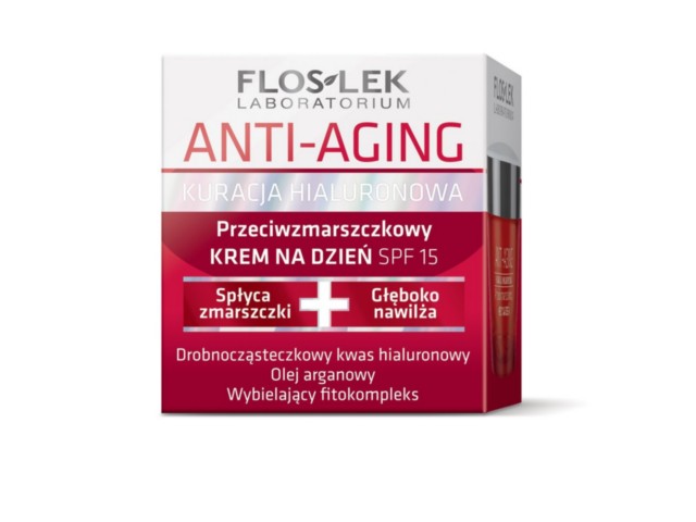 Flos-Lek Anti-Aging Krem przeciwzmarszczkowy na dzień interakcje ulotka krem - 50 ml