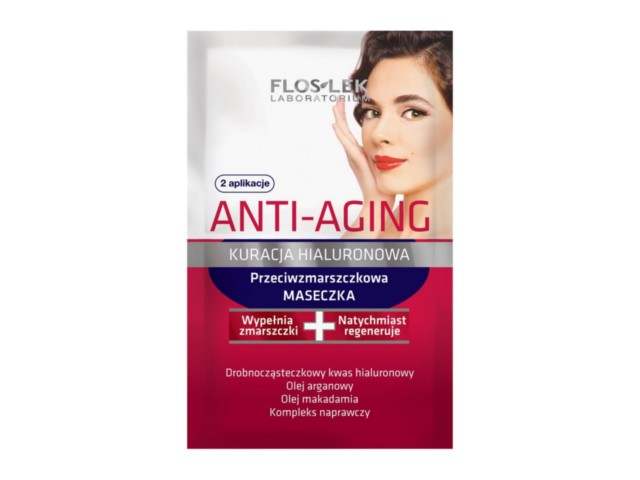 Flos-Lek Anti-Aging Maseczka przeciwzmarszczkowa interakcje ulotka maseczka - 10 ml (2 szt. po 5 ml)