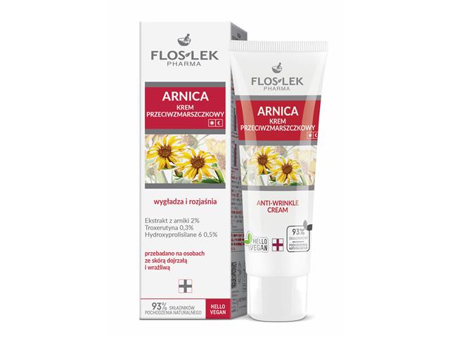 Flos-Lek Arnica Krem przeciwzmarszczkowy interakcje ulotka krem - 50 ml
