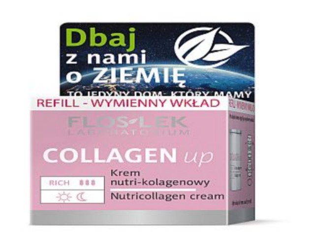 Flos-Lek Collagen Up Krem multi-kolagenowy refill interakcje ulotka krem  50 ml (wkład)