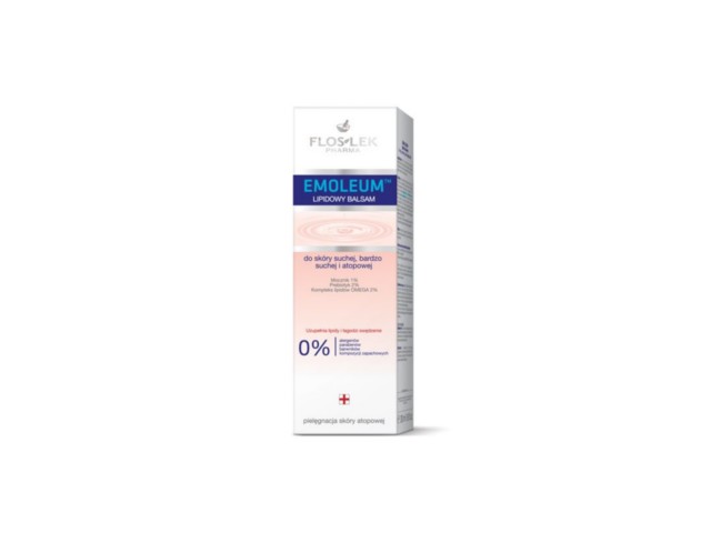 Flos-Lek Emoleum Balsam do skóry suchej, bardzo suchej i atopowej lipidowy interakcje ulotka balsam - 200 ml