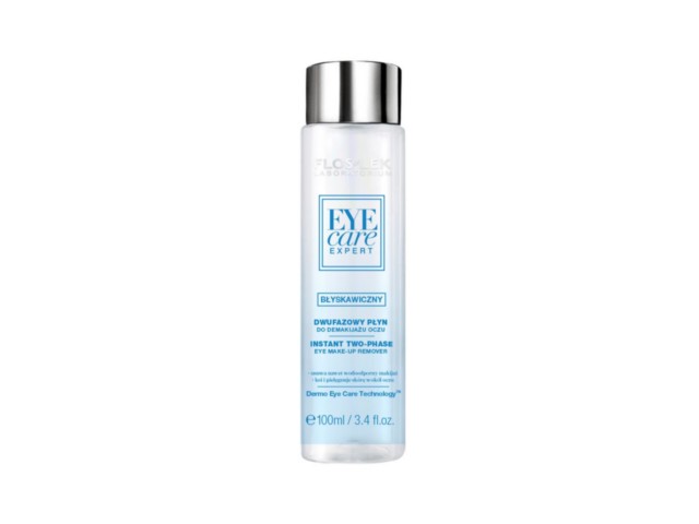 FLOS-LEK EYE CARE EXPERT Błyskawiczny dwufazowy Płyn do demakijażu oczu interakcje ulotka płyn - 100 ml