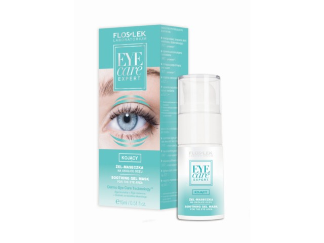 Flos-Lek Eye Care Expert Żel-maseczka na okolice oczu kojący interakcje ulotka   15 ml
