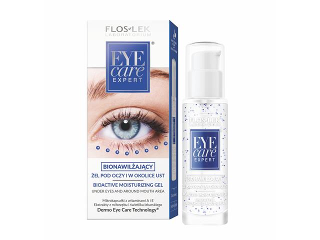 Flos-Lek Eye Care Expert Żel pod oczy i w okolicę ust bionawilżający interakcje ulotka żel  30 ml