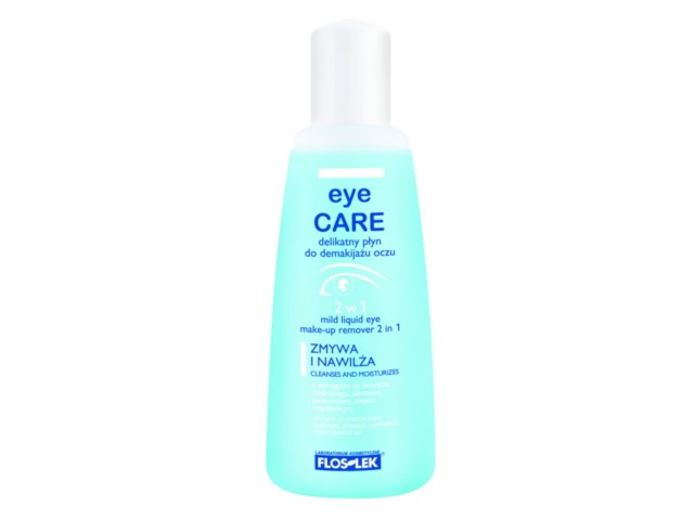 Flos-Lek Eye Care Płyn do demakijażu oczu delikatny interakcje ulotka   135 ml