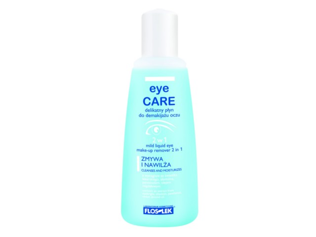 Flos-Lek Eye Care Płyn do demakijażu oczu delikatny interakcje ulotka płyn  135 ml