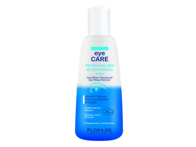 FLOS-LEK EYE CARE Płyn dwufaz.d/demak.oczu interakcje ulotka płyn - 135 ml
