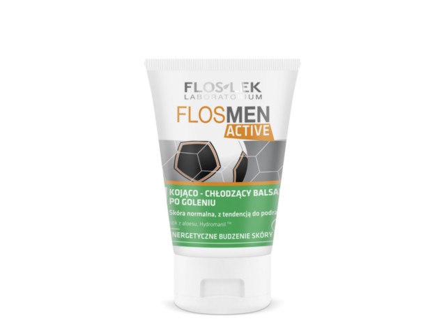 FLOS-LEK FLOSMEN ACTIVE Kojąco-chłodz. bals. po goleniu interakcje ulotka balsam - 125 ml (tub.stoj.)