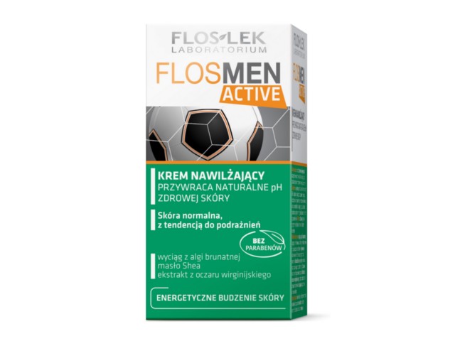 Flos-Lek Flosmen Active Krem nawilżający interakcje ulotka krem - 50 ml
