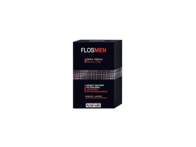 Flos-Lek Flosmen Balsam po goleniu dla mężczyzn kojący interakcje ulotka balsam - 100 ml (but.)