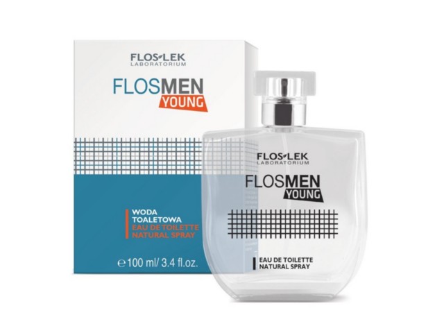 FLOS-LEK FLOSMEN YOUNG Woda toaletowa interakcje ulotka   100 ml