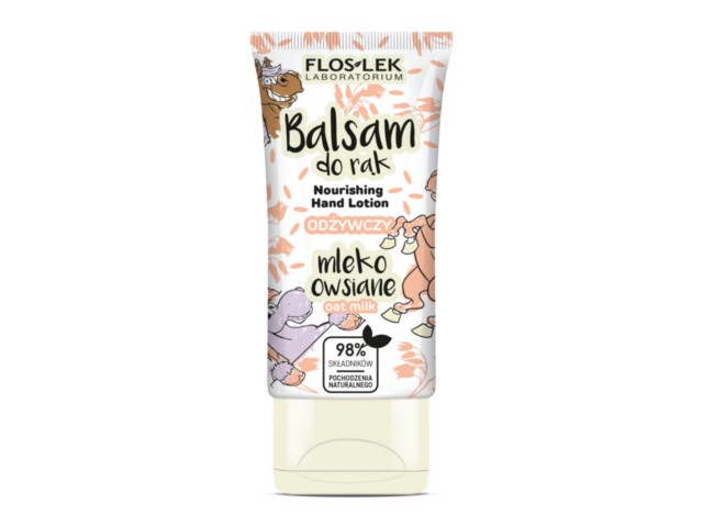 Flos-Lek Hand Care Balsam do rąk odżywczy mleko owsiane interakcje ulotka balsam - 40 ml