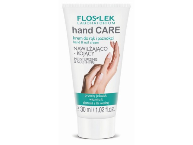 Flos-Lek Hand Care Krem do rąk i paznokci nawilżająco-kojący interakcje ulotka krem  30 ml